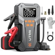 UTRAI 5000A Portable Car Jump Starter with Air Compressor 150PSI, 12V Emergency Battery Booster & Power Bank for All Gas / 10.0L Diesel Engines