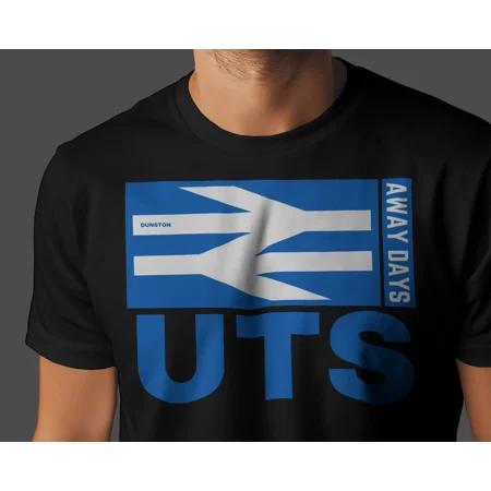 UTS Away Days T-Shirt | Dunston The Fed Gateshead Tyne and Wear Wellington Road
