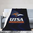 thumbnail image 1 of UTSA Roadrunners Fleece Blanket, Very Soft Microfiber Flannel Blanket for Couch Warm and Cozy for All Seasons, 1 of 6