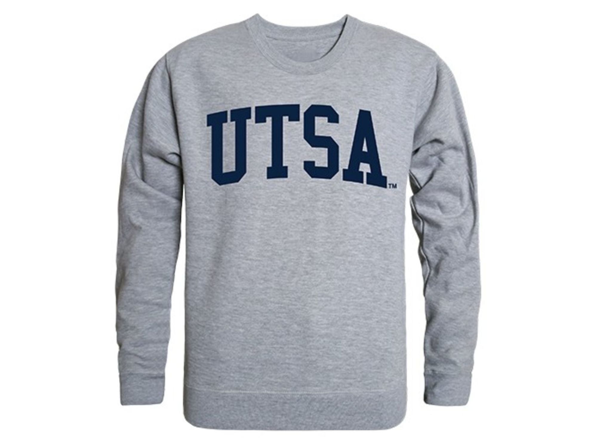 UTSA University of Texas at San Antonio Game Day Crewneck Pullover Sweatshirt Sweater Heather Grey