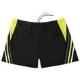 thumbnail image 1 of UTSJKR Board Shorts for Men Drawstring Waisted Swim Truncks Vintage Striped Square Leg Athletic Shorts Summer Beach Swimwear Yellow XXL, 1 of 3