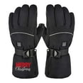 thumbnail image 1 of UTSJKR Christmas Rechargeable Heated Gloves for Men Women Waterproof Touchscreen, Hand Warmers Portable Heating Thermal Ski Gloves for Fishing Snowboarding Motorcycle Black, 1 of 9