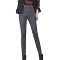 thumbnail image 1 of UTSJKR Sherpa Fleece Lined Leggings for Women Trendy Printed Warm Thick Leggings High Waist Workout Pants Winter Leggings Tights Dark Gray XL, 1 of 4
