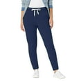 thumbnail image 1 of UTSJKR Women's Winter Warm Fleece Joggers Pants Sherpa Lined Athletic Active Sweatpants Blue XXL, 1 of 7