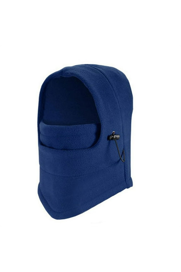 Cold Weather Balaclava Ski Mask Men Women Water Resistant Windproof Fleece Thermal Mask for Snowboarding Motor Riding Navy