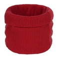 thumbnail image 1 of UTSJKR Fashion Women's Fleece Lined Knitted Circle Loop Scarf Outdoor Windproof Scarf Winter Warm Scarves Red, 1 of 3