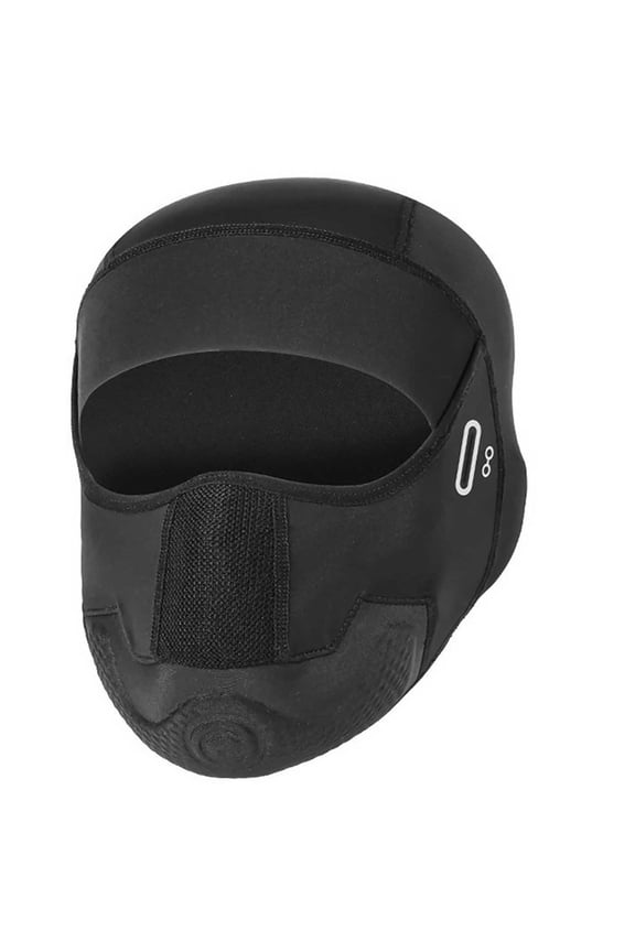 Men Multifunctional Outdoor All In One Warm Headgear, Ear Protection Windproof Function, Skiing Cycling Daily Cold Weather Protective Cap Black