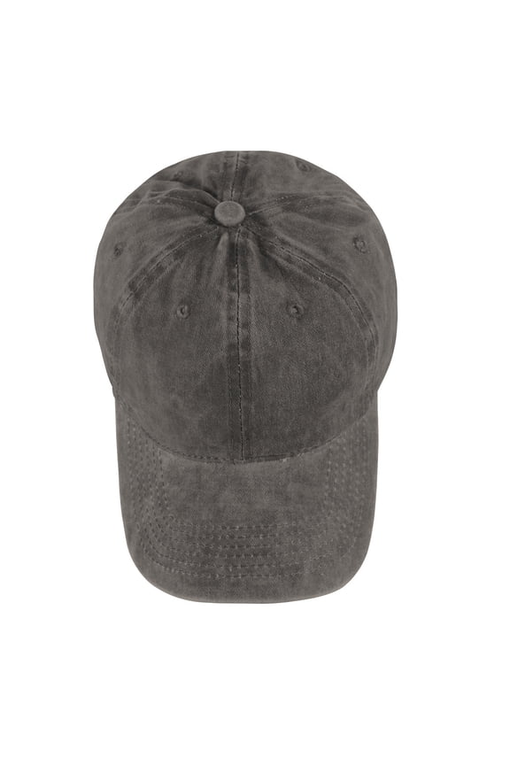 Men's Retro Washed Ripped Baseball Cap, Outdoor UV Protection Adjustable Duckbill Hat for Daily Wear Coffee