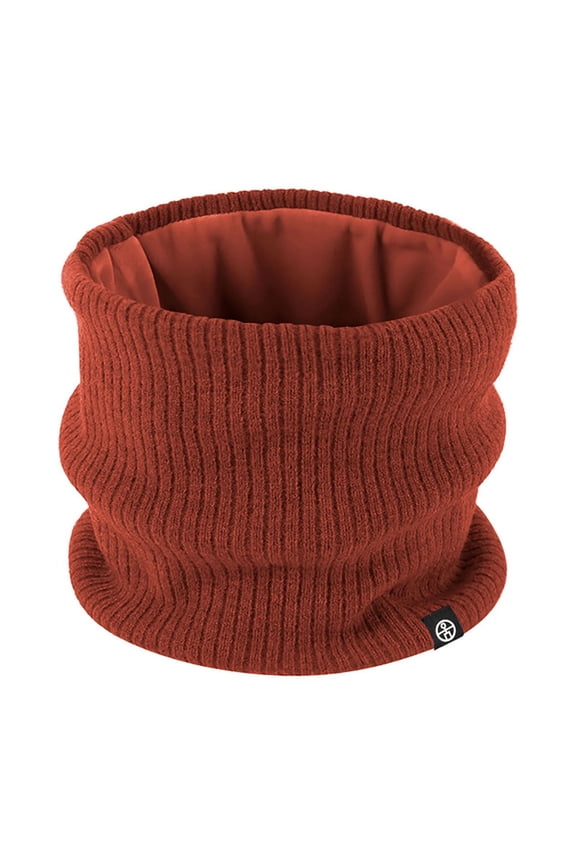 Neck Warmer Gaiter for Men Women Winter Soft Thick Warm Fleece Lined Face Ski Mask Scarf Cold Weather Running Coffee