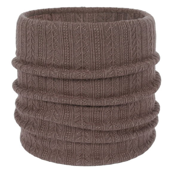 UTSJKR Winter Neck Gaiter for Women Men Thermal Fleece Neck Warmer Windproof Face Cover Ski Mask Gift for Cold Weather Coffee