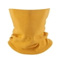 thumbnail image 1 of UTSJKR Winter Neck Warmer Gaiter Mask Balaclava Windproof Face Mask Ski Snowboard Double-Layer Cashmere Feel Circle Scarf Yellow, 1 of 2