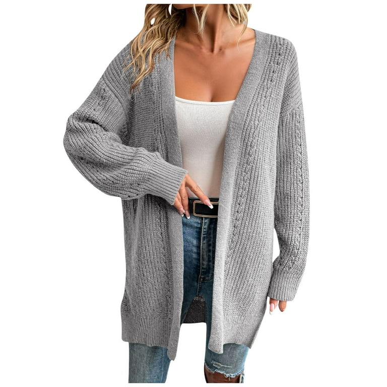 Fashion Loose Knitting Long Sleeve Cardigan Outwear Fashion Loose Knitting Long Sleeve Cardigan Outwear