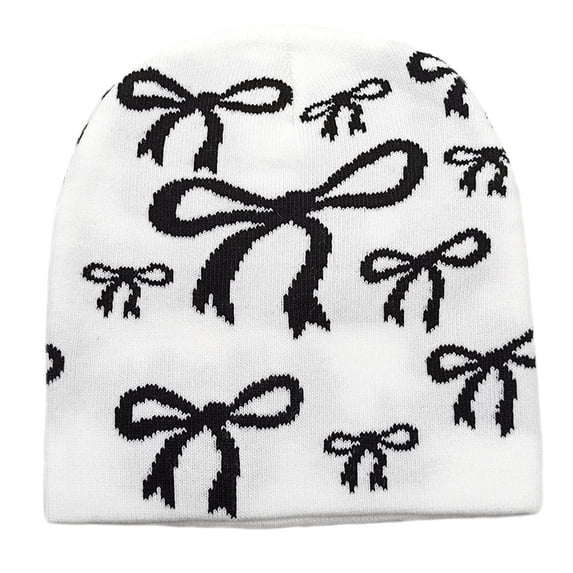 UTSJKR Women's Winter Warm Knit Beanie, Classic Solid Cuffed Skull Cap Street Style Breathable Daily Hat White