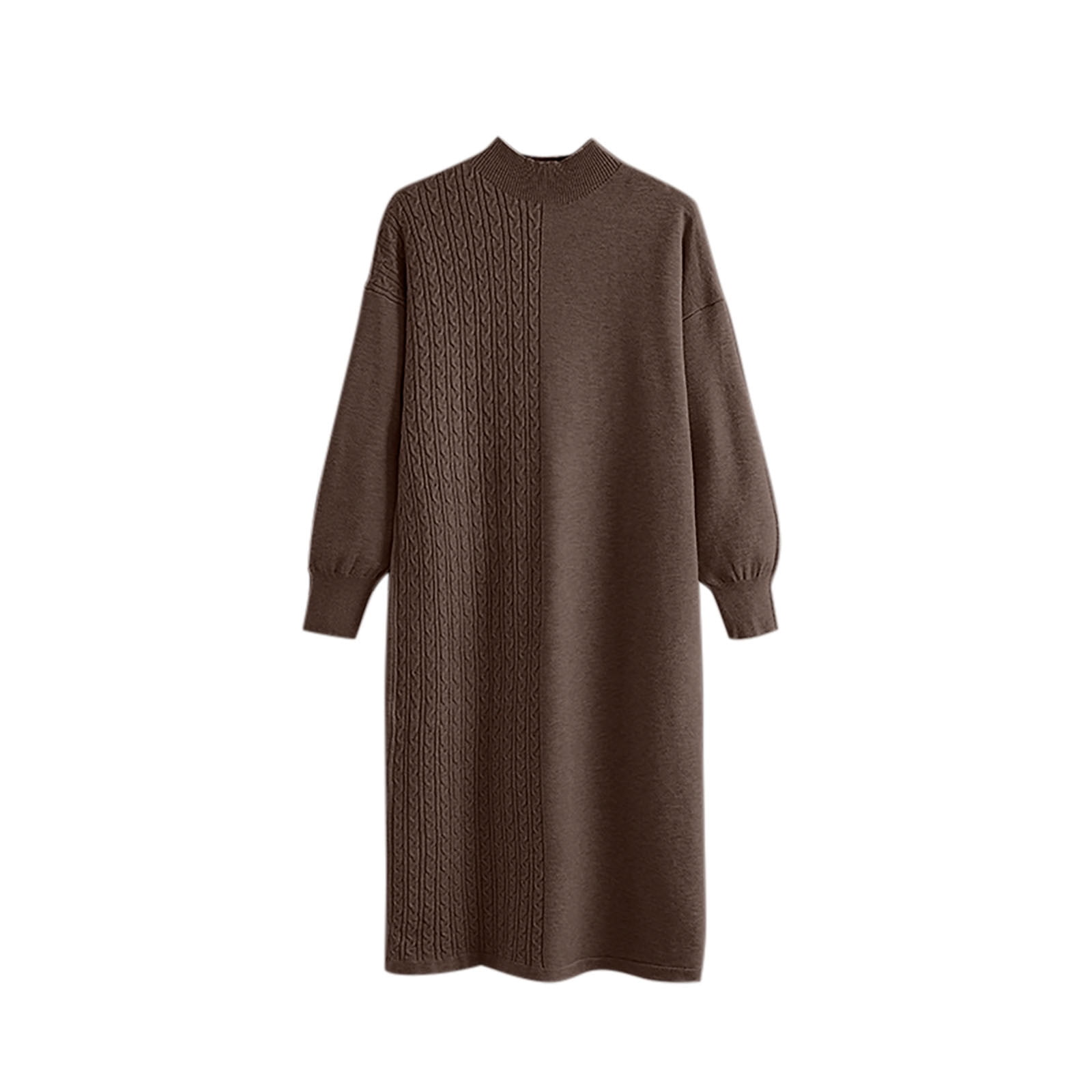 open lace back dress PRETTYGARDEN Women's Pullover Sweater Dress Casual Long Sleeve Ribbed Knit  V Neck Loose Oversized Sweaters Dresses, Beige, S : Amazon.co.uk: Fashion main image 0