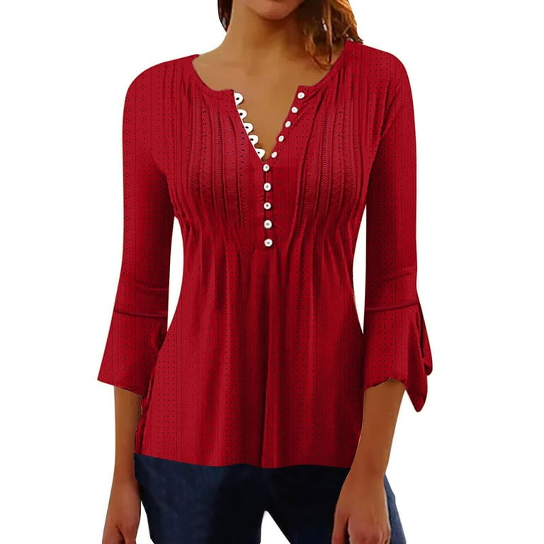 New V-Neck Hollow Trumpet Sleeve Sweater New V-Neck Hollow Trumpet Sleeve Sweater