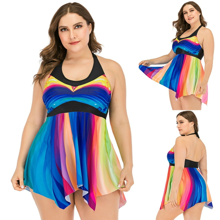 Rainbow plus size clearance 2025