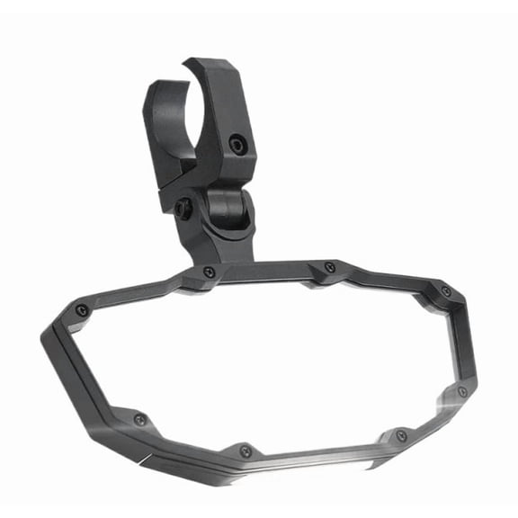 UTV 1.5-2" 360° Rearview Mirror w/ Light Compatible with Polaris RZR 800 1000 for Can-am Maverick X3 for Cfmoto