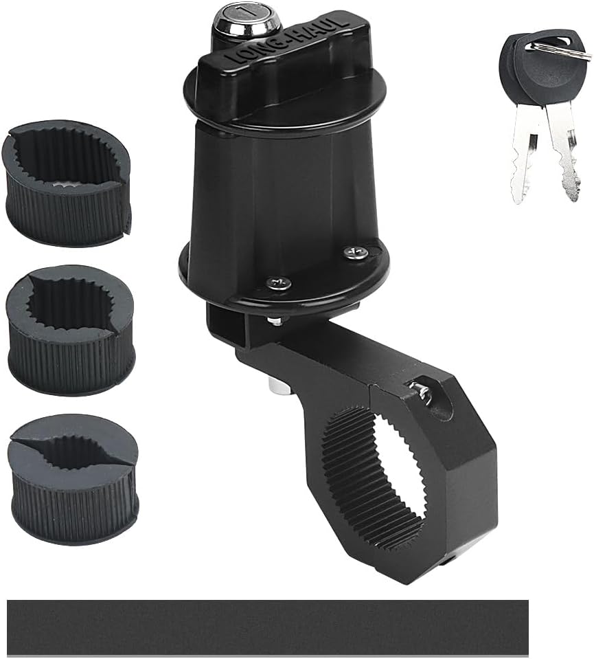 UTV ATV Gas Tank Holder for 3L 5L Gas Tank Design with Key and Lock