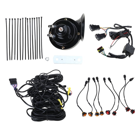 UTV ATVs Turn Signals With Rockers Switches For Street Legal Use & Enhanced Offroads Communication, Simple Installation