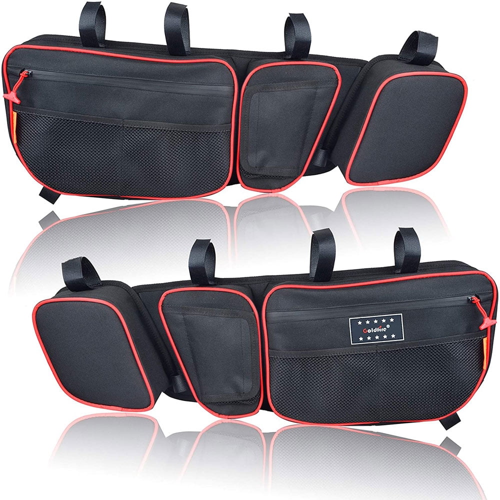 UTV Accessories Side Storage Door Bag Front Upper Door Bags Car Organizer Fits For Can Am Maverick X3 XDS Canam Max R 4x4 Turbo