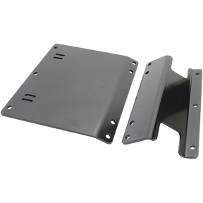 Moose Plow Bottom Mount Kit, Steel, Black, UTV Snow Plow Mounting Hardware (2809PF)