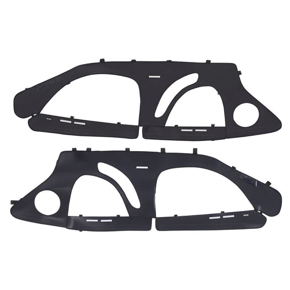 UTV Cab Enclosure Upper Doors Set for Polaris RZR PRO 2020-2024/Turbo 2022-2024