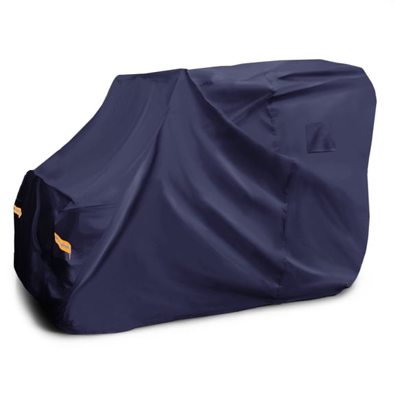 UTV Cover for Honda Pioneer 520 2-3 Seaters Waterproof Side by Side Cover for Honda Pioneer 500 Outdoor Sun Rain Protection 210D-PU Cloth Navy Blue 107.09L"x50"Wx70.87"H