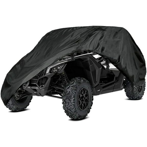 UTV Cover Waterproof SxS Utility Vehicle Cover Storage Dust Cloth 130 x 63 x 66 Replacement for 2017-2021 Can-Am Maverick X3 XDS XMR Turbo