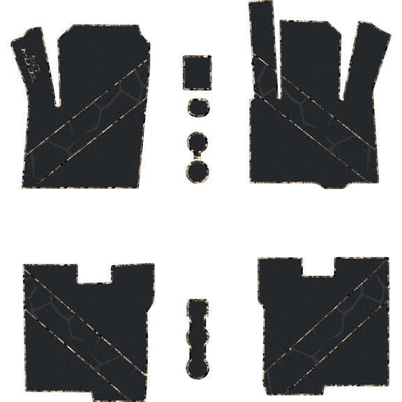 UTV Floor Mats Made for 11-14 Polaris RZR 900 XP 2 Seat OEM - 6mm Thick ...