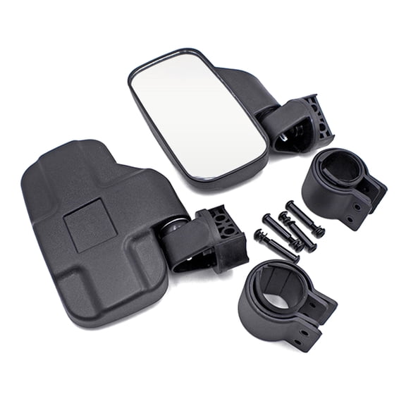 UTV Glass Universal Folding Rear View Glass Side Glass Wide Rear View Glass for 1.6-2 Roll Bar Cage Club Car