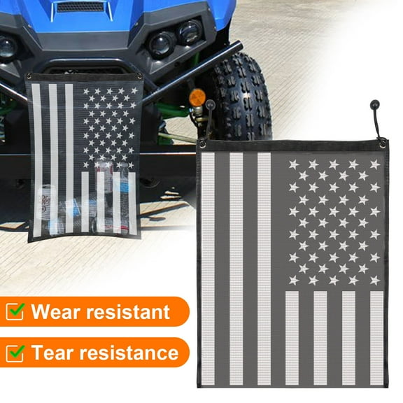 UTV Mesh Trash Bag, Universal Trash Sack for Jeep ATV Trail Golf Court Multi Use 2622"