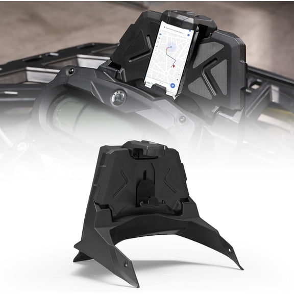 A & UTV PRO Electronic Device Holder for Can Am Outlander 450 570 500 650 800 1000 L Max, Dash Smart Phone Tablet GPS Holder with Storage Box Accessories,Replace OEM#715004919