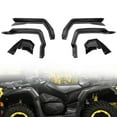 thumbnail image 1 of A & UTV PRO Extended Fender Flares for 2015-2021 Can Am Outlander 450/500/570, Heavy Duty Front Rear Mud Flaps Guards Accessories, Replace OEM # 715001909, 1 of 3