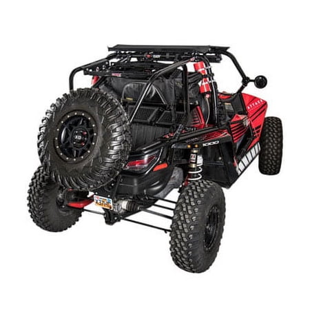 UTV Rear Bumper, Cargo Rack, and Spare Tire Carrier For Arctic Cat