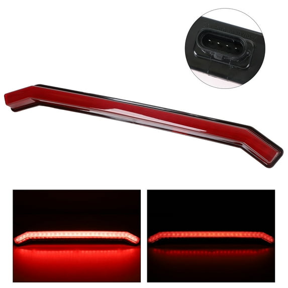 UTV Rear LED Center Brake Light For Polaris RZR RS1 TURBO Sportsman 1000 XP 18-21 Red