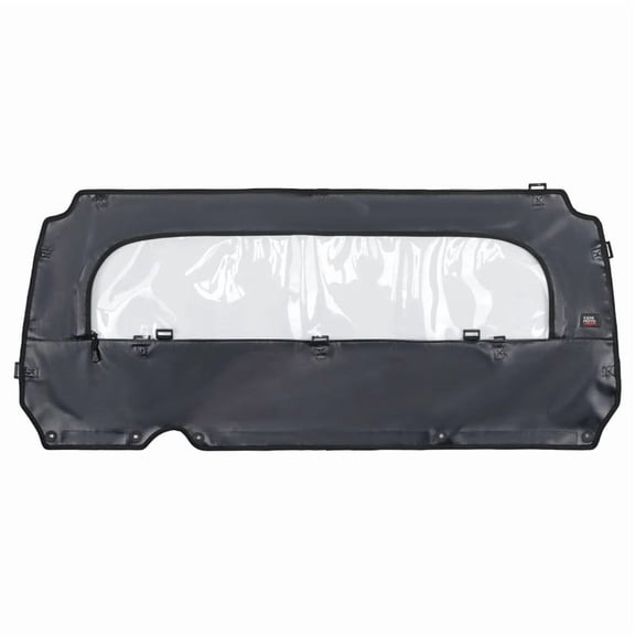 UTV Rear Soft Windshield Compatible with Polaris RZR XP 1000 /RZR XP 4 1000 2024 2025+ Roll Down Clear View Back Window