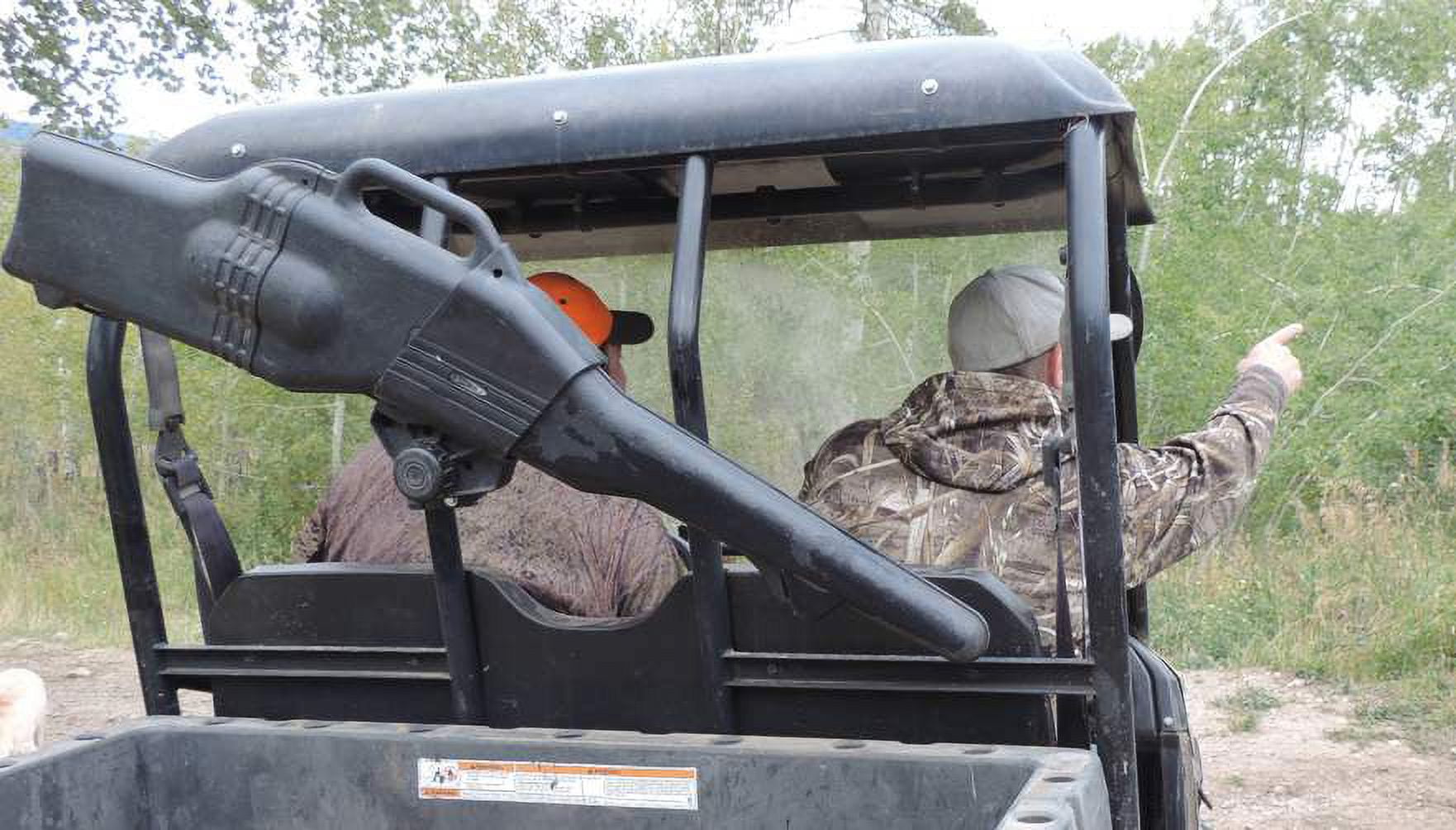 UTV Roll Bar Gun Scabbard Mount Includes Scabbard