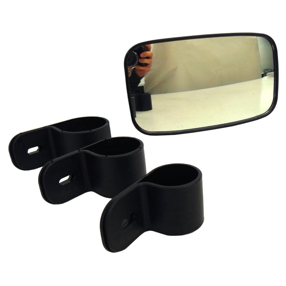 UTV Side x Side Rear View Mirror 4.5x8 Fits Bob Cat 3200 3400 3450 3600 3650