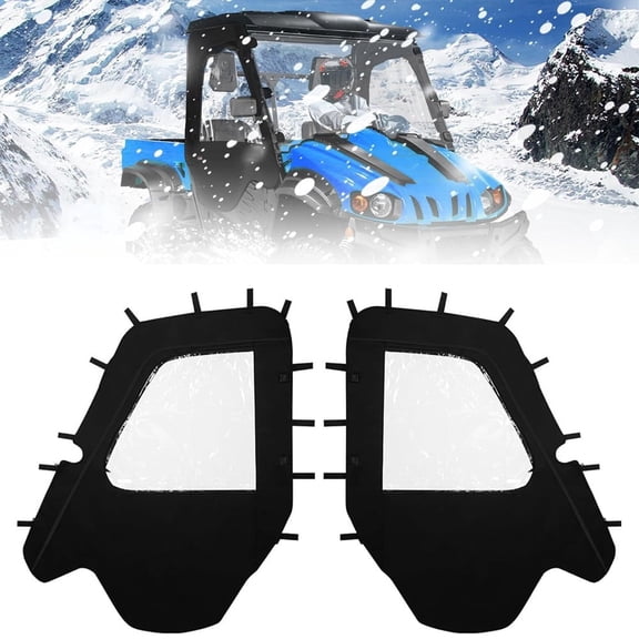 UTV Soft Door Cab Enclosure For Axis 500/700 Hisun 500 700 Coleman UT500 700