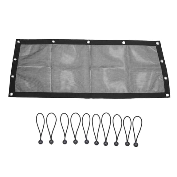 UTV Window Net Rear Window Mesh Net for XP 4 Ventilated Windshield Shade Easy Installation Soft Mesh Net