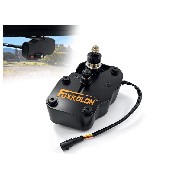 UTV windscreen wiper motor (assembly only), 170-degree sweep