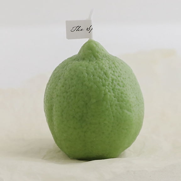 UTXQFD Decorations Aromatherapy Gifts Lemon Candles Wholesale Birthday Gift Hand Gift Imitation Fruit Candles