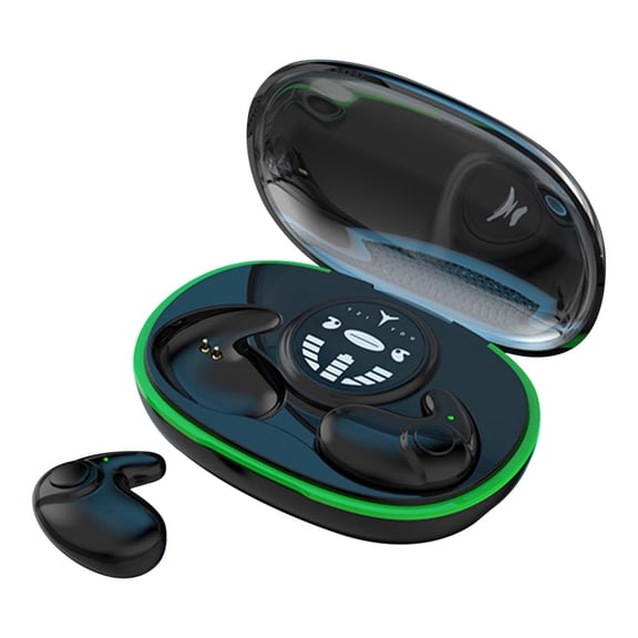 UTXQFD Invisible Sleep Headphones, Shallow on-Ear fit Design, Side Sleep Earbuds, Comfortable Noise Isolation, Excellent Sound Quality, Bluetooth 5.3 Wireless Headset, Built-in Dual LED Power Display