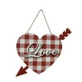 thumbnail image 1 of UTXQFD ,Valentine's Day Wooden Door Listings Valentine's Day House Decorations Valentine's Day Party Decorations, 1 of 4