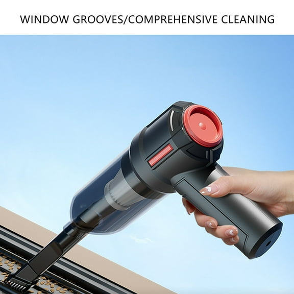 UTXQFD Window Vacuum Cleaner With Large Suction For Household Small Suction Gaps. Car Mounted Wireless Handheld Window Sill Cleaning Device