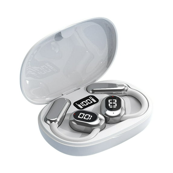 UTXQFD Wireless Earbuds,True Wireless Bluetooth 5.4 Earbuds,75H Playtime IPX7 Waterproof Headphones with LED Digital Display Noise Cancelling Mic in-Ear Earphone for iPhone Android