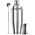 thumbnail image 1 of UU&T 24oz Cocktail Shaker Bar Set - Professional Margarita Mixer Drink Shaker, Stainless Steel Bar Tools Built-in Bartender Strainer for Martini Kit, 1 of 8