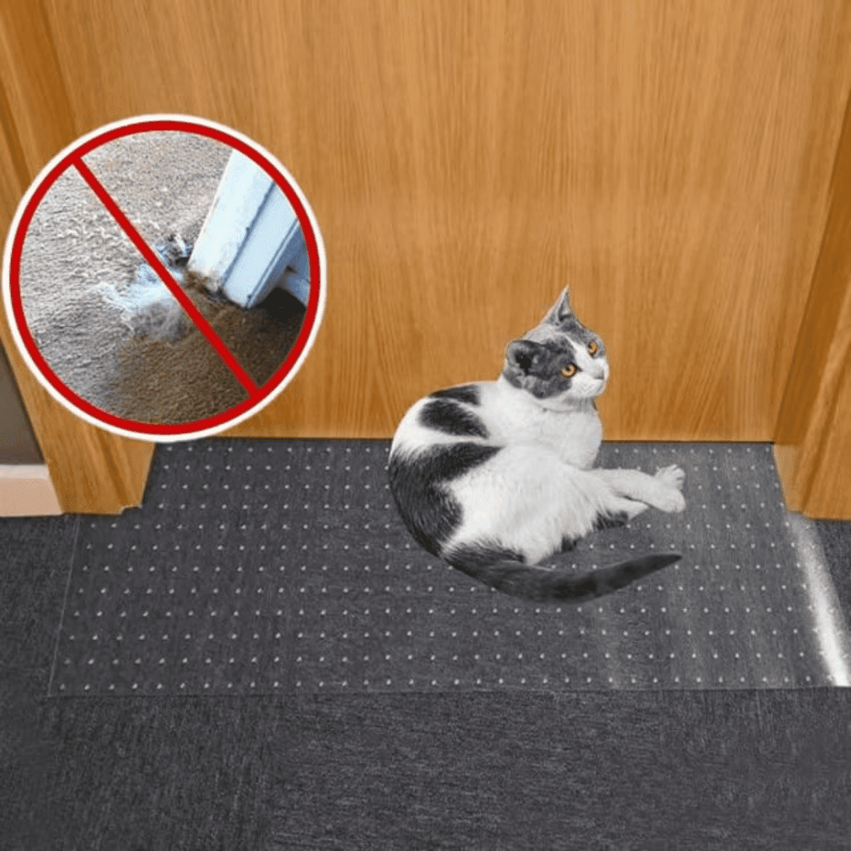 how to keep cats from tearing up carpet