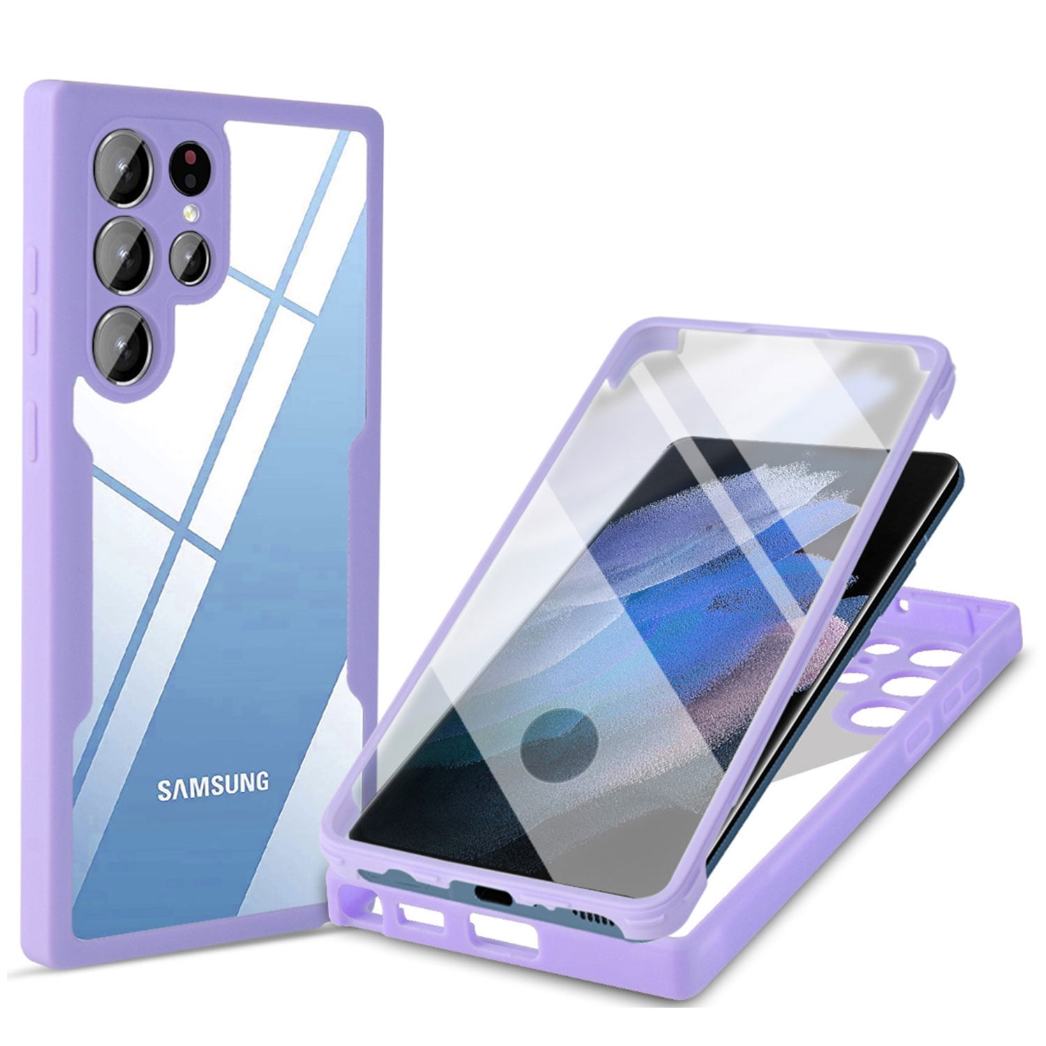 Max Protection - Samsung Galaxy S22 Ultra 5G - 3mk Matt Case blueberry - Protection  écran smartphone - Rue du Commerce