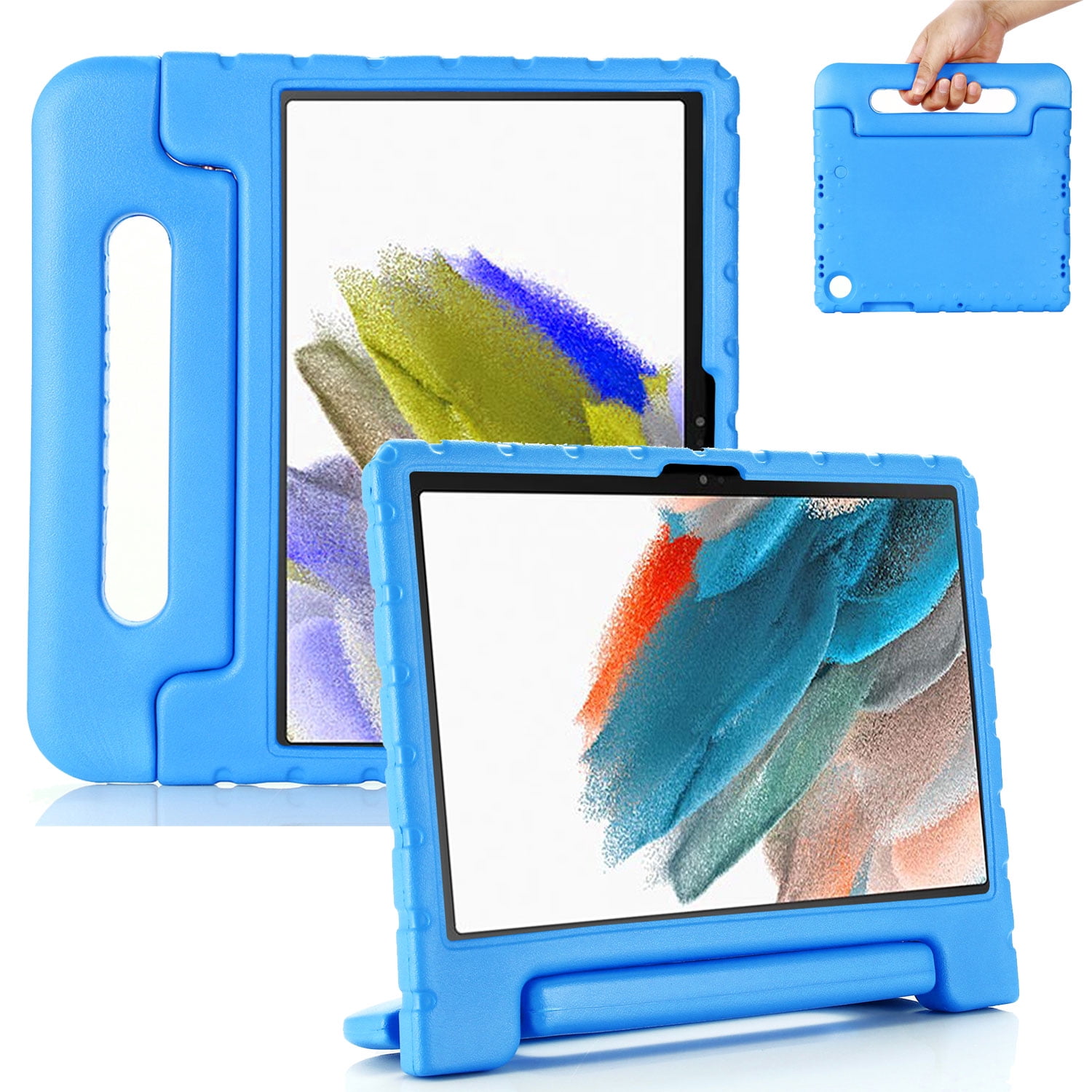 Kids Eva Bear Stand Case For Samsung Galaxy Tab A8 10.5 Inch Sm-x200  Sm-x205 Sm-x207 Cover Tab A8 10.5 2021 X200 X205 Coque - Tablets & E-books  Case - AliExpress
